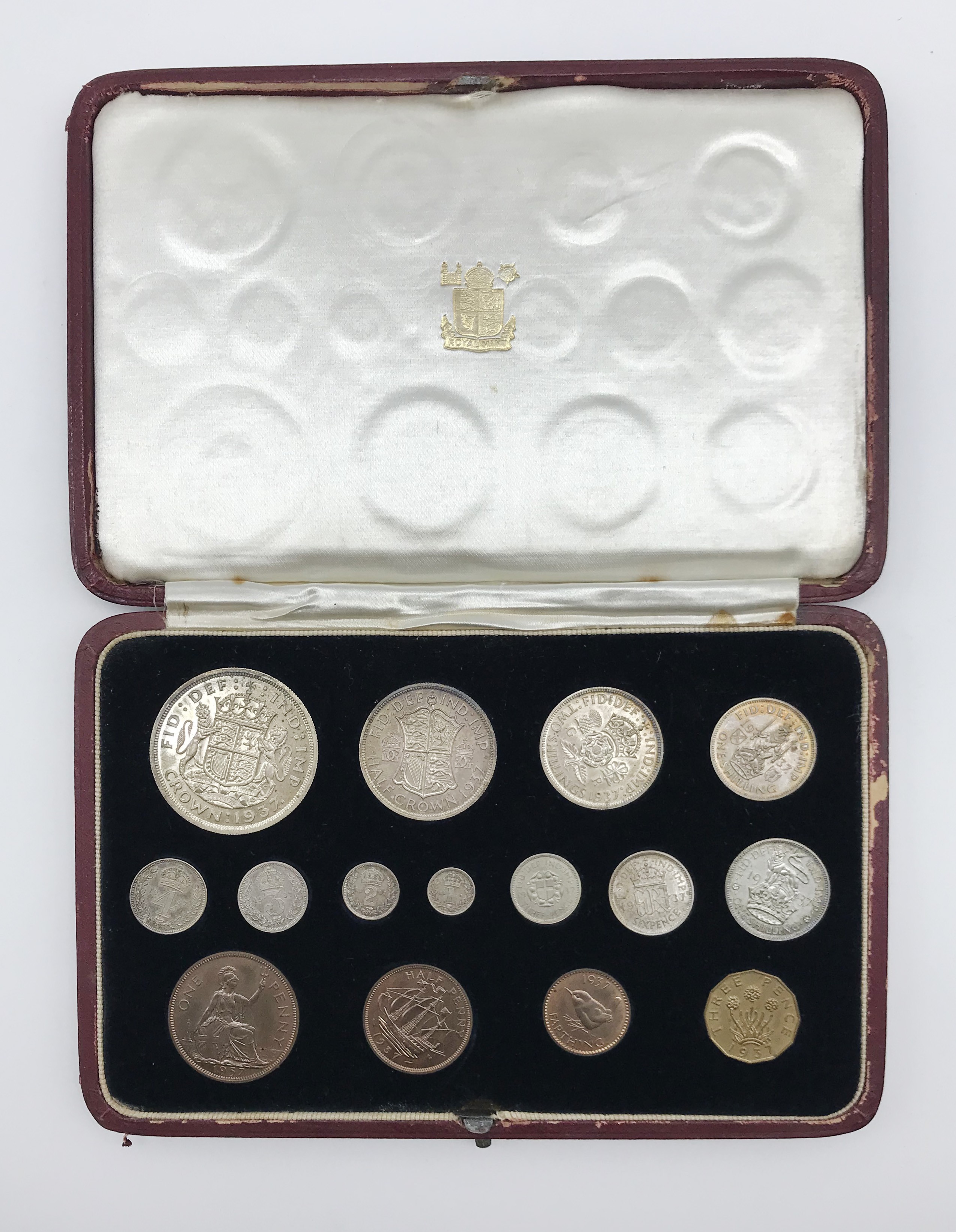 SELECTION OF COINS INCLUDING SPECIMEN COIN SET 1937 - Image 6 of 8