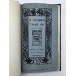 BOUND VOLUME OF THE HAMPSTEAD ANNUAL 1897 EDITED BY ERNEST RHYS