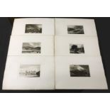 SIX ETCHINGS BY VARIOUS ARTIST