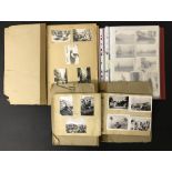 COLLECTION OF PHOTOGRAPHS FROM 1930s IN ALBUMS