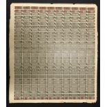 UNCUT SHEET OF PLAYING CARDS - CHINESE 2