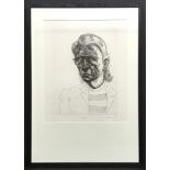 PETER HOWSON SIGNED ETCHING