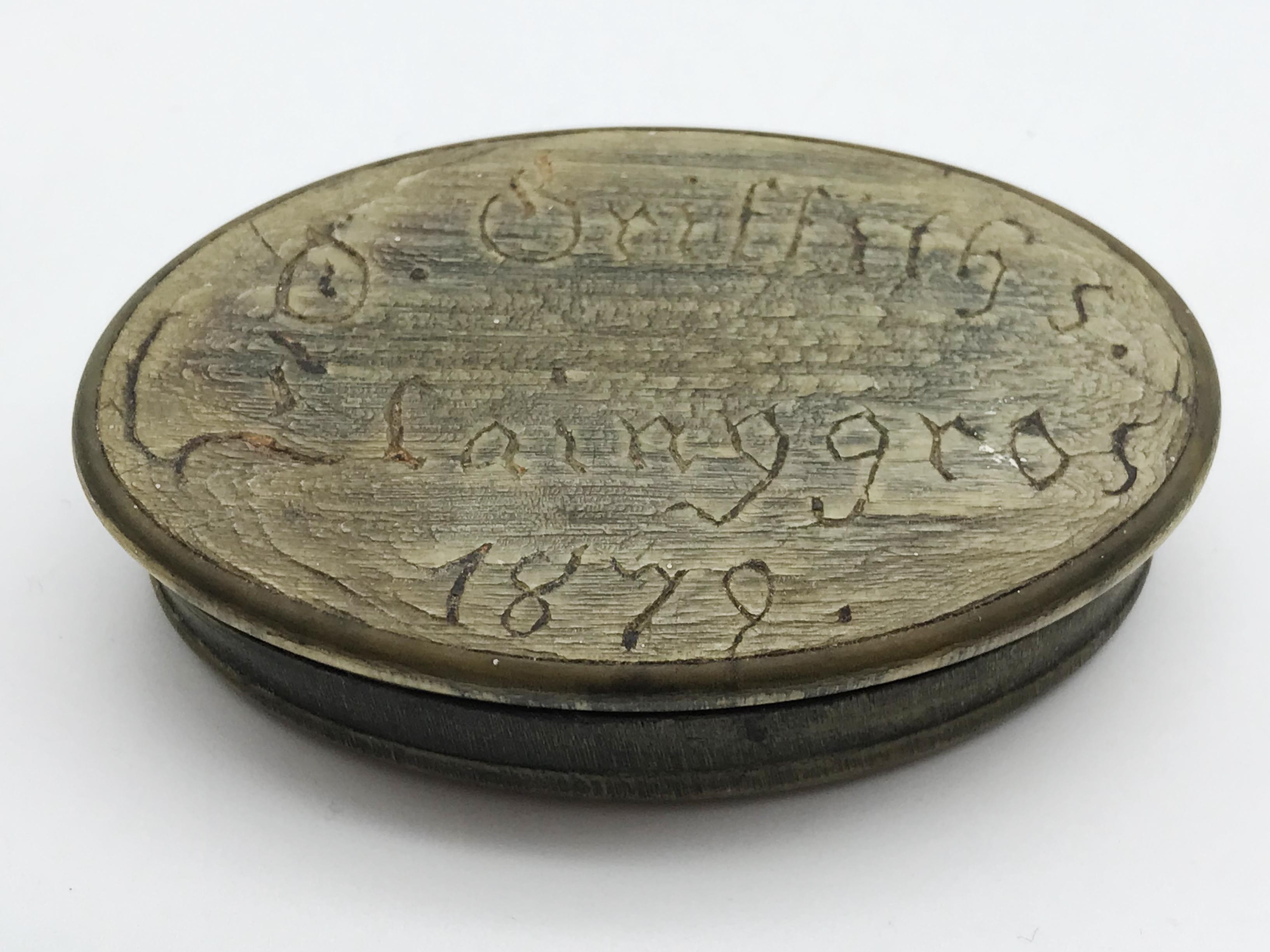 SMALL GROUP OF INTERESTING ITEMS INCLUDING HAMMERED COINS & MINIATURE SILVER STAMP INGOTS - Image 9 of 9