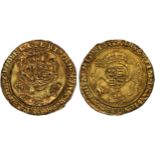 Henry VIII (1509-47), Posthumous issue under Edward VI, gold Half-Sovereign of Ten Shillings.