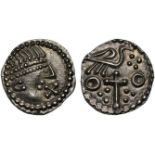 Early Anglo-Saxon Period (600-775), silver Sceat.