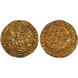 Henry VII (1485-1509), gold Angel of Six Shillings and Eight Pence.