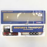 Corgi DAF XF Space Cab Curtainside - S.W. Wreford & Sons LTD