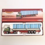 Corgi Scania 113 Flatbed and Pipe Load - Fagen & Whalley