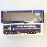 Corgi Scania Curtainside - Stan Robinson - Damage To Trailer