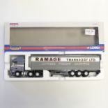 Corgi DAF XF Space Cab Curtainside - Remage Transport Ltd