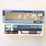 Corgi DAF XF Space Cab Curtainside - Grimmers Transport