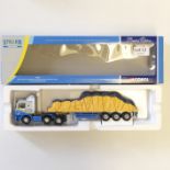 Corgi MAN Artic Platform Trailer With Sheeted Load - Stiller Transport