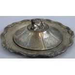 A Victorian silver butter dish, by Charles Reily & George Storer, London 1842, numbered 224, of