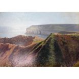 Walter Goodin (1907 - 1992), Thornwick Bay, Flamborough, signed lower left hand corner, oil on