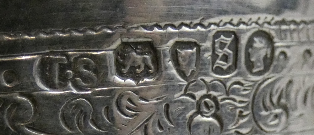 Of Driffield & East Riding Agricultural Society interest - a Victorian silver presentation goblet, - Image 2 of 2