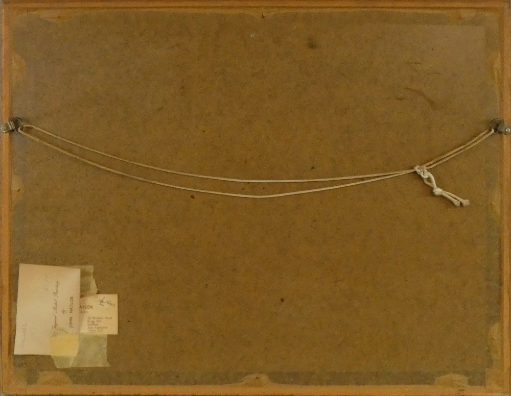 John Naylor (b.1960 - ), "Mallard", pastel, signed lower right hand corner, 29 x 42 cm, mahogany - Image 3 of 3