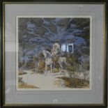 Beverly (Bev) Doolittle (American, born 1947) "Eagle Heart", lithograph, 20,682/48,000, signed and