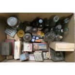 Vintage tins and bottles mainly advertising, some Hull related