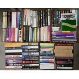 Five boxes of hardback books