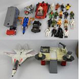 GI Joe Action Force - various Hasbro 'Action Force' vehicles, circa 1980's, to include a '