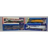 Corgi - four limited edition 1:50 scale die-cast articulated lorries, comprising: CC12207 Scania