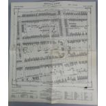 A large quantity of ordnance survey maps, circa 1880 - 1960's, of local interest including