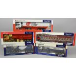 Corgi - five limited edition 1:50 scale die-cast articulated lorries and tankers, comprising: