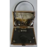 An Ericsson BBC Crystal Radio Receiver Set, circa 1923, Cat No. 0/1002, Reg No. 280, in original oak