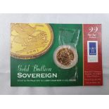 A proof sovereign, 2001, pouch