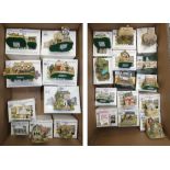 Twenty-three boxed Lilliput Lane models