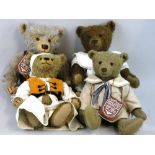 Limited edition Mister Bears including 'Saucy Sadie the Buccaneer', 'Jethro' and 'Tallulah