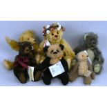 Clayton Bears 'Finn', Cotswold Bears 'Baby Honey Bear', Rippingale Bears 'Tatters', Elgie Bears '