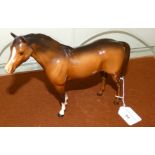 A Beswick brown mare