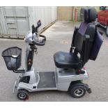 A Quingo Vitess II mobility scooter, with rear view camera, 5-wheel stability, max range 30 miles