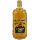 Gordon's Lemon Gin, by Tanqueray, Gordon & Co, 60% proof, .75 litre.