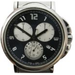 Montblanc Summit XL gentleman's stainless steel chronograph, recent, reference number 7060, serial