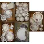 Adams Old Colonial English Ironstone - a substantial dinner service in four boxes together with a