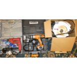 A Power Devil hammer drill, Werx cordless drill and a Performance Power laser circular saw (3)