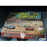 A Silverstone Circuit racing car board game