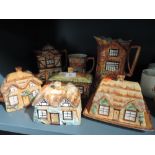A selection of cottage ware ceramics Price Kensington
