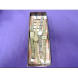 Four lady's fashion wrist watches including Seiko and Tissot