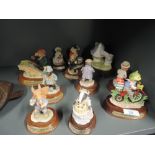 A selection of figures and figurines from Little Nook village Leonardo