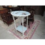A shabby chic occasional table