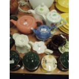 A selection of ceramics including shaving mug