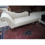 A traditional chaise longue