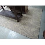 A modern carpet square by Morris, cream ground