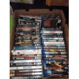 A selection of action sci fi and thriller dvds and blue ray films