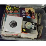 Seven inch singe large job lot - some nice items in this mixed bag