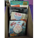 A small box of 7' singles - childrens records