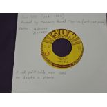 Rare Sun Records 45 by Tommy Blake - a grail for rock and rock collectors - sweetie pie / I dig